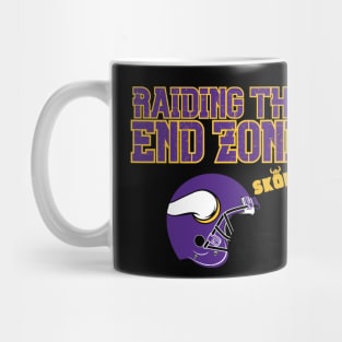 Raiding The End Zone! Vikings Mug